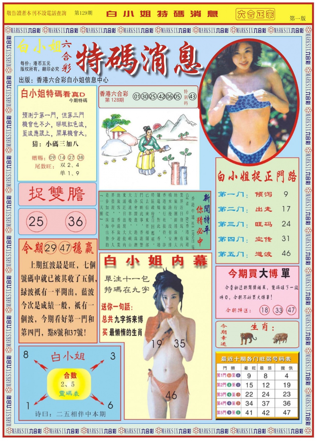 130期白小姐特码消息A[图]